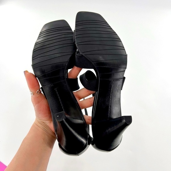 VANELi  black open toe Strappy Rubber heel sandals size 11 M - Picture 5 of 12